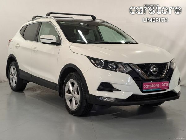 Nissan Qashqai MPV, Petrol, 2018, White