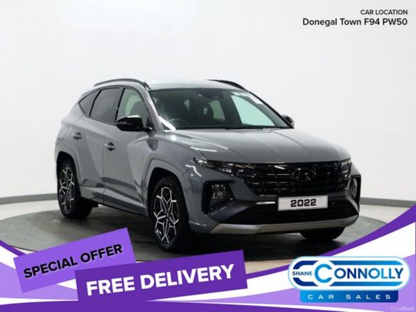 Hyundai Tucson SUV, Petrol Hybrid, 2022, Grey