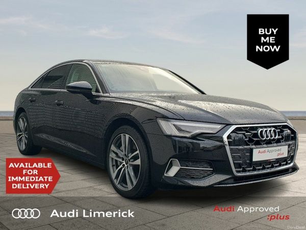 Audi A6 Saloon, Petrol Plug-in Hybrid, 2025, Black