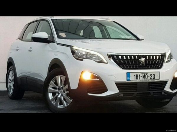Peugeot 3008 MPV, Diesel, 2018, White