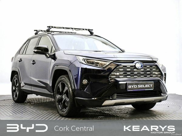Toyota RAV4 SUV, Petrol Hybrid, 2019, Blue