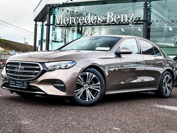 Mercedes-Benz E-Class Saloon, Diesel Hybrid, 2024, Brown