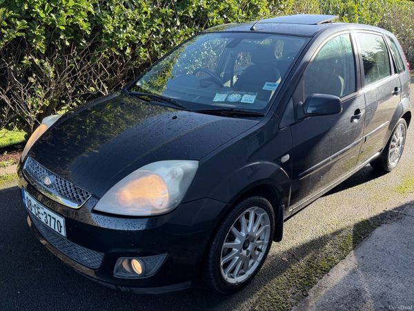 Ford Fiesta Hatchback, Petrol, 2008, Black