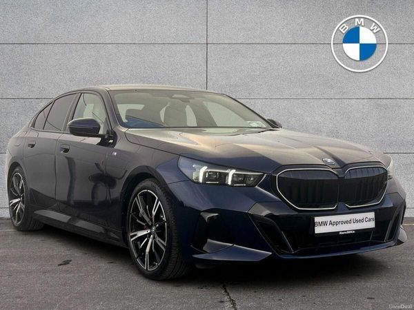 BMW 5-Series Saloon, Petrol Plug-in Hybrid, 2025, Blue