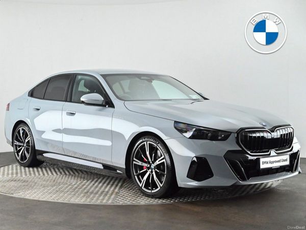 BMW 5-Series Saloon, Petrol Plug-in Hybrid, 2025, Grey