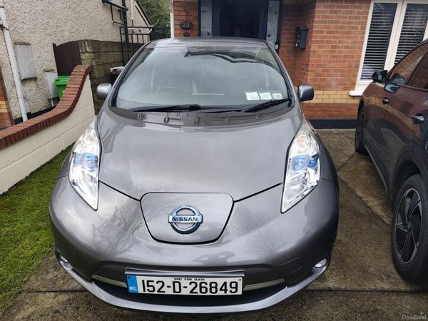 Nissan Leaf Hatchback, Electric, 2015, Grey