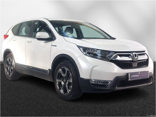 Honda CR-V Estate, Petrol Hybrid, 2021, White