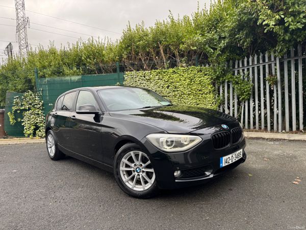 BMW 1-Series Hatchback, Petrol, 2014, Black
