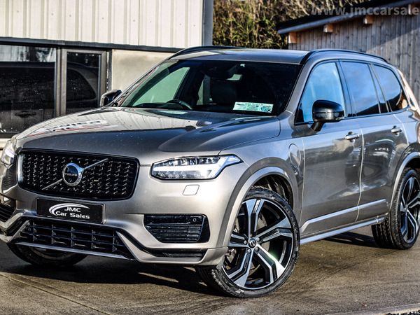 Volvo XC90 SUV, Petrol Plug-in Hybrid, 2021, Grey