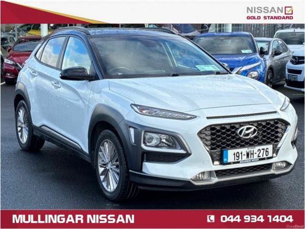 Hyundai KONA MPV, Diesel, 2019, White