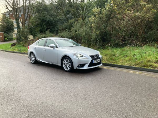 Lexus IS Saloon, Petrol Hybrid, 2015, Silver