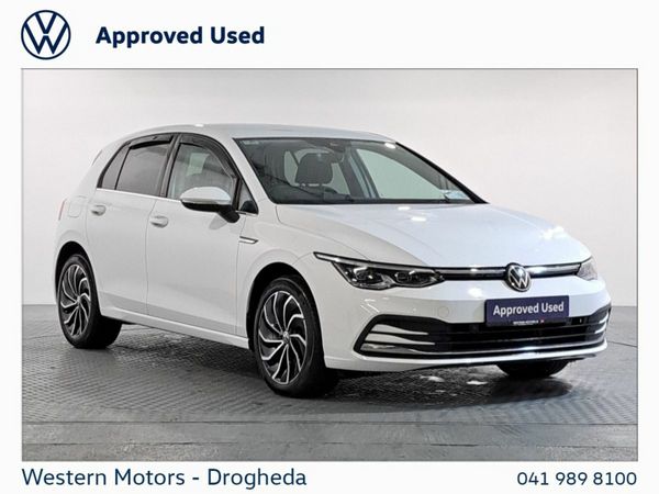 Volkswagen Golf Estate, Petrol, 2022, White