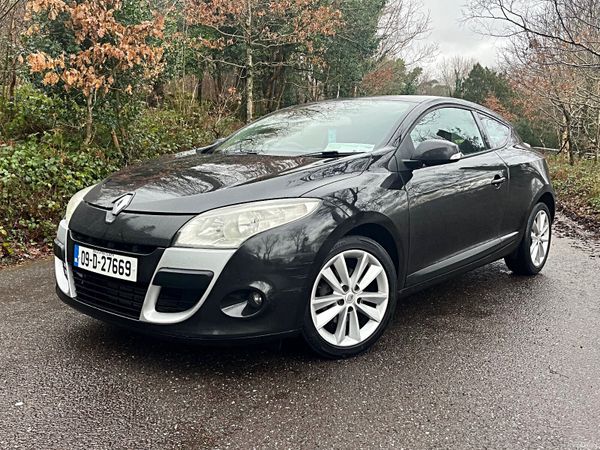 Renault Megane Coupe, Diesel, 2009, Black