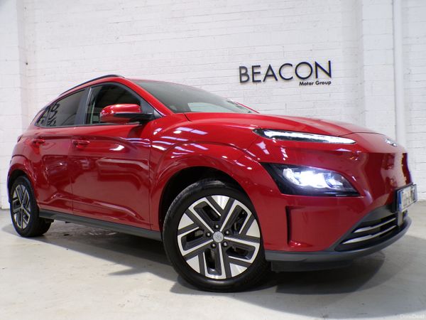 Hyundai KONA SUV, Petrol Hybrid, 2022, Red