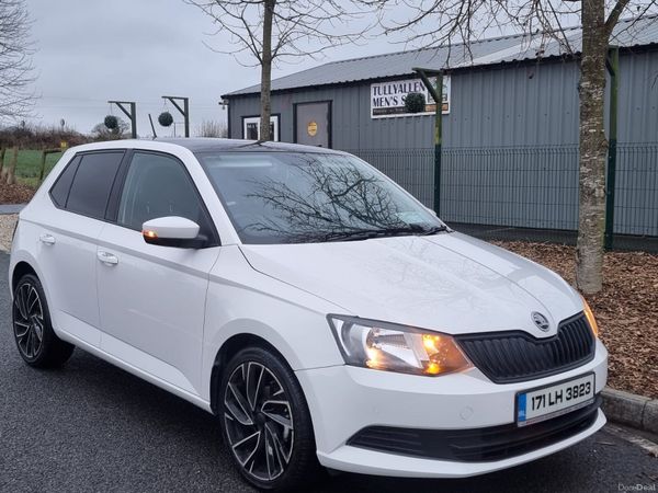 Skoda Fabia Hatchback, Petrol, 2017, White