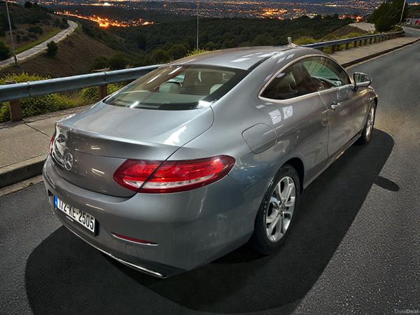 Mercedes-Benz C-Class Coupe, Petrol, 2017, Grey