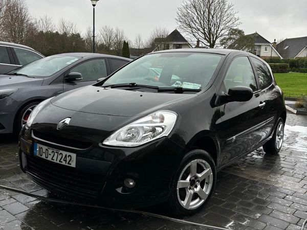 Renault Clio Hatchback, Ethanol Petrol, 2010, Black
