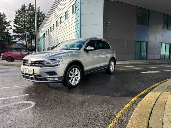 Volkswagen Tiguan SUV, Diesel, 2016, Silver