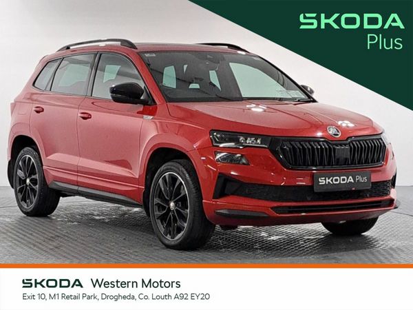 Skoda Karoq Estate, Diesel, 2023, Red