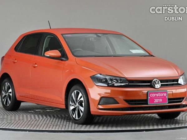 Volkswagen Polo Hatchback, Petrol, 2019, Orange