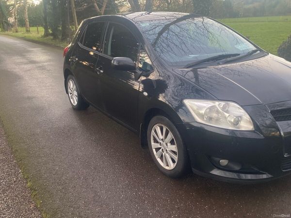 Toyota Auris Hatchback, Petrol, 2007, Black