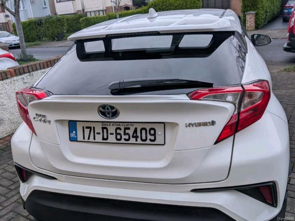 Toyota C-HR Hatchback, Petrol Hybrid, 2017, White