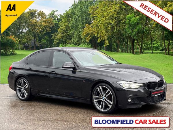 BMW 3-Series Saloon, Diesel, 2018, Black