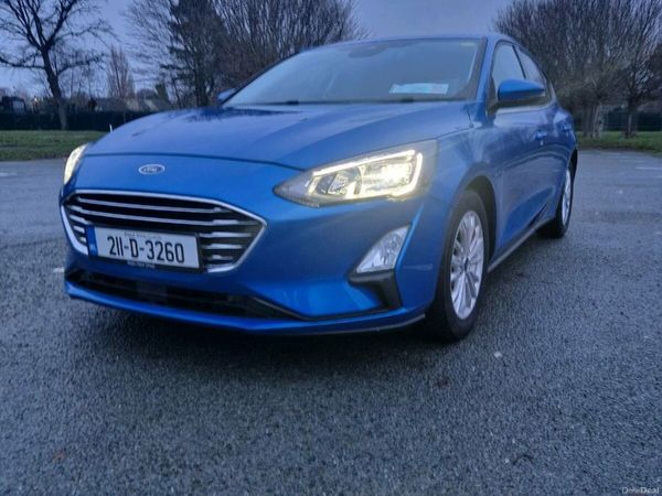 Ford Focus Hatchback, Petrol Hybrid, 2021, Blue