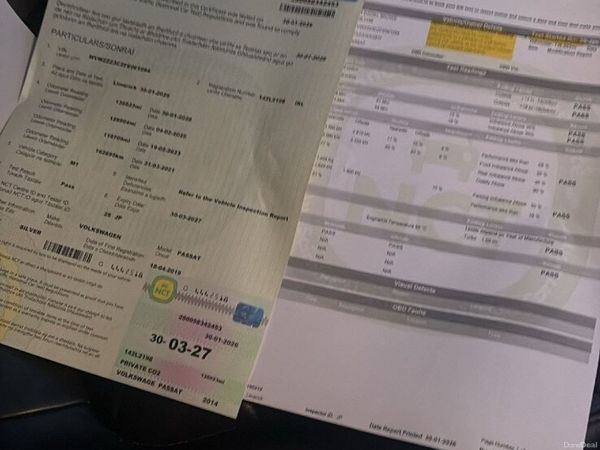 Volkswagen Passat Saloon, Diesel, 2014, Silver