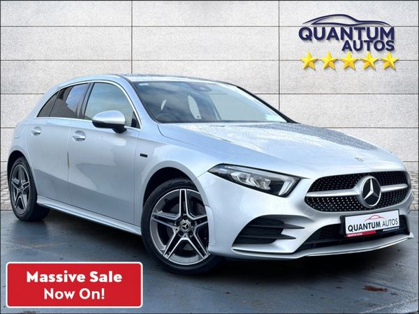 Mercedes-Benz A-Class Hatchback, Petrol Plug-in Hybrid, 2020, Silver