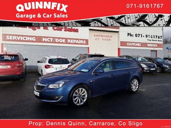 Opel Insignia Estate, Diesel, 2015, Blue