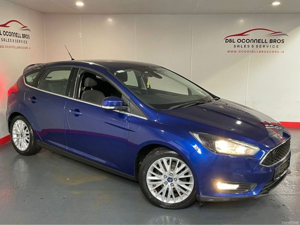 Ford Focus Hatchback, Diesel, 2017, Blue