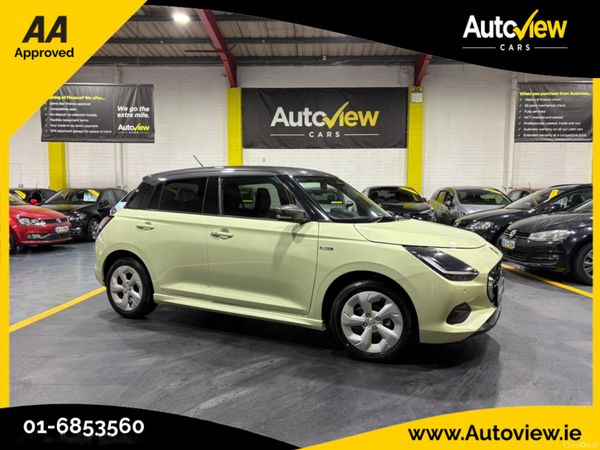 Suzuki Swift Hatchback, Petrol Hybrid, 2023, Yellow