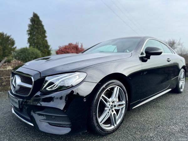 Mercedes-Benz E-Class Coupe, Diesel, 2018, Black