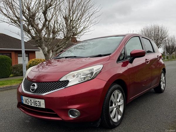 Nissan Note MPV, Diesel, 2014, Red