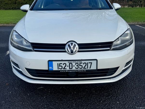 Volkswagen Golf Hatchback, Petrol, 2015, White