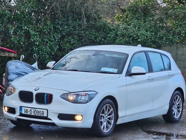 BMW 1-Series Hatchback, Diesel, 2014, White