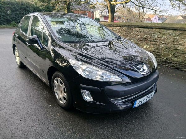 Peugeot 308 Hatchback, Diesel, 2011, Black