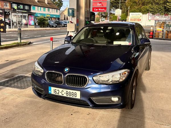 BMW 1-Series Hatchback, Diesel, 2016, Blue