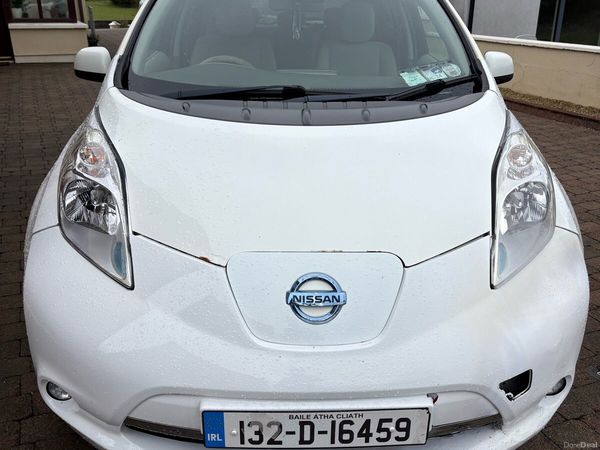 Nissan Leaf Hatchback, Electric, 2013, White