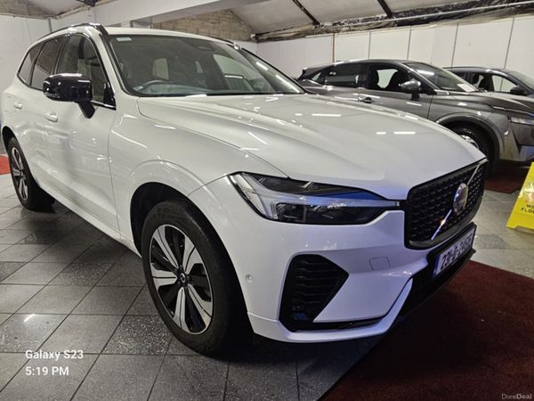 Volvo XC60 SUV, Petrol Plug-in Hybrid, 2023, White