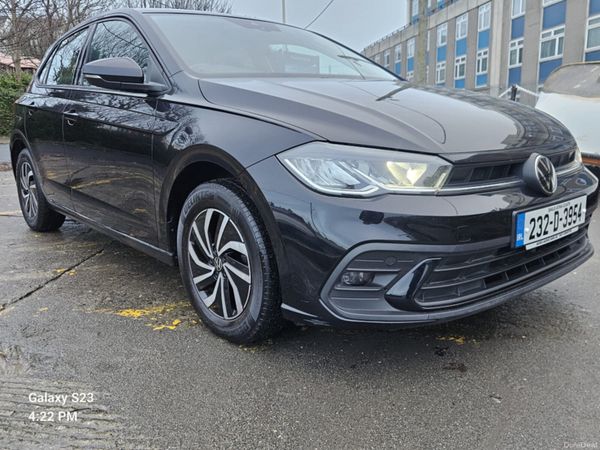 Volkswagen Polo Hatchback, Petrol, 2023, Black