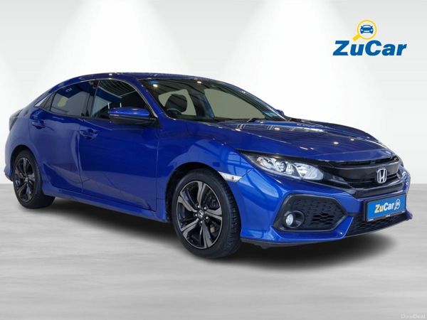 Honda Civic Hatchback, Petrol, 2021, Blue