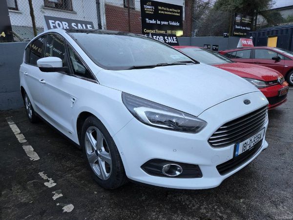 Ford S-Max MPV, Diesel, 2018, White