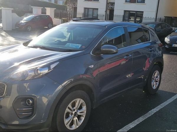 Kia Sportage SUV, Petrol, 2017, Blue