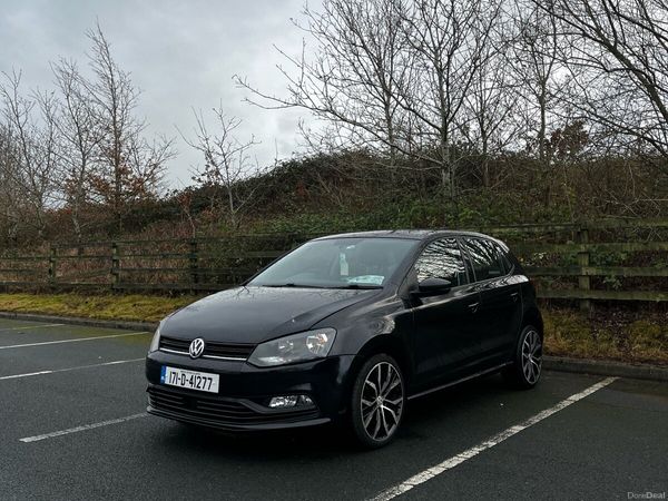 Volkswagen Polo Hatchback, Petrol, 2017, Black