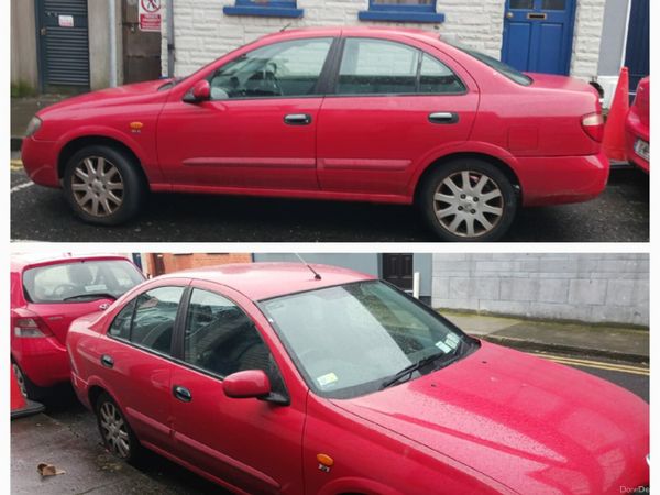 Nissan Almera Saloon, Petrol, 2005, Red