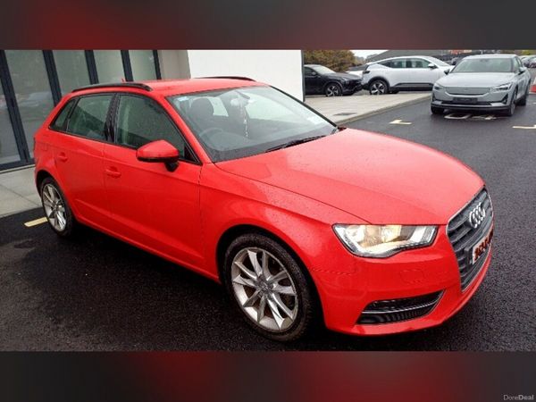 Audi A3 Hatchback, Diesel, 2014, Red