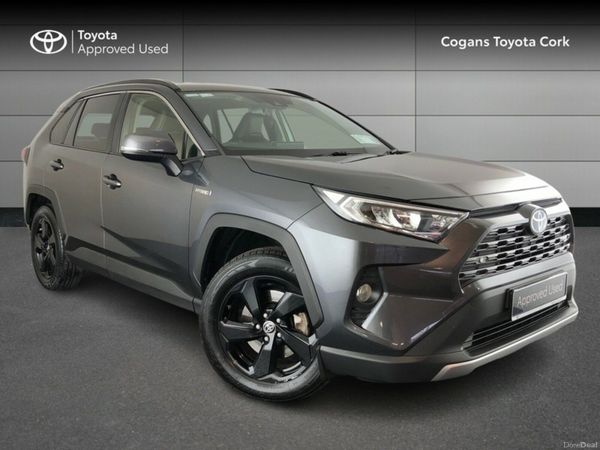 Toyota RAV4 SUV, Petrol Hybrid, 2021, Grey