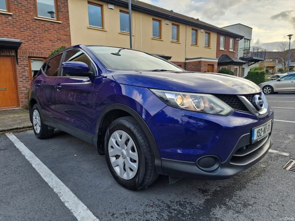 Nissan Qashqai Hatchback, Petrol, 2015, Blue